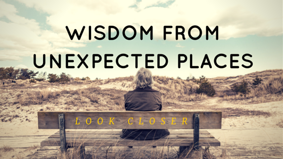 Wisdom From Unexpected Places